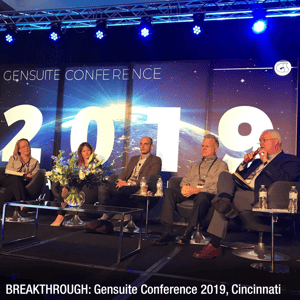 BREAKTHROUGH: Gensuite Conference 2019