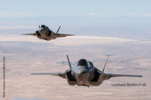 Lockheed Martin F-35 in Flight