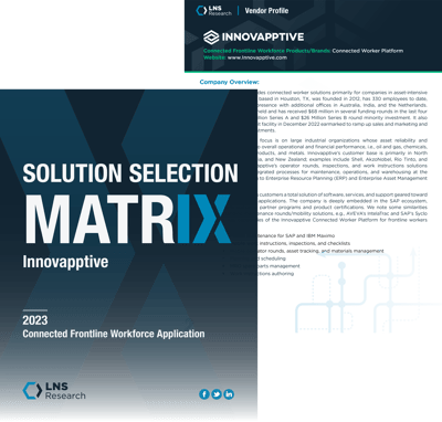 Innovapptive Solution Selection Matrix