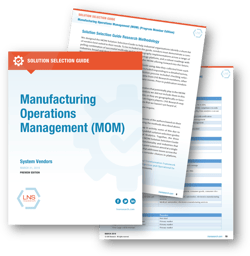 Manufacturing Operations Management (MOM) Solution Selection Guide