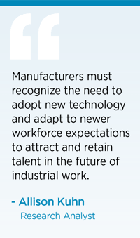 Manufacturers must recognize the need to adopt new technology, LNS Research Analyst Quote