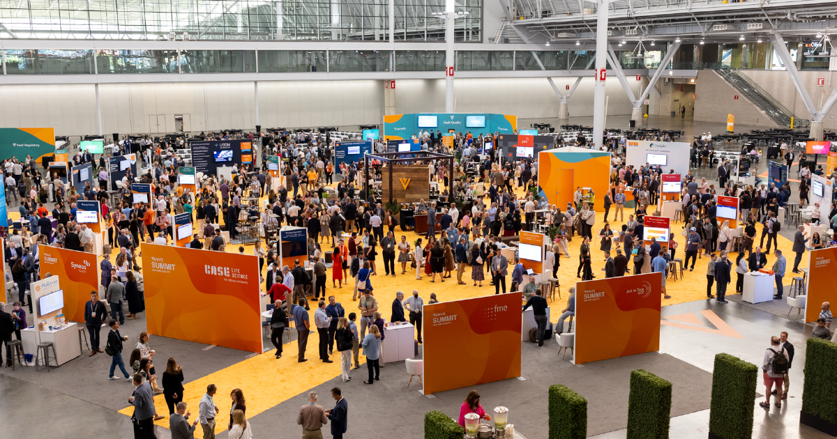 Veeva Systems Show Floor at 2023 R&D Summit