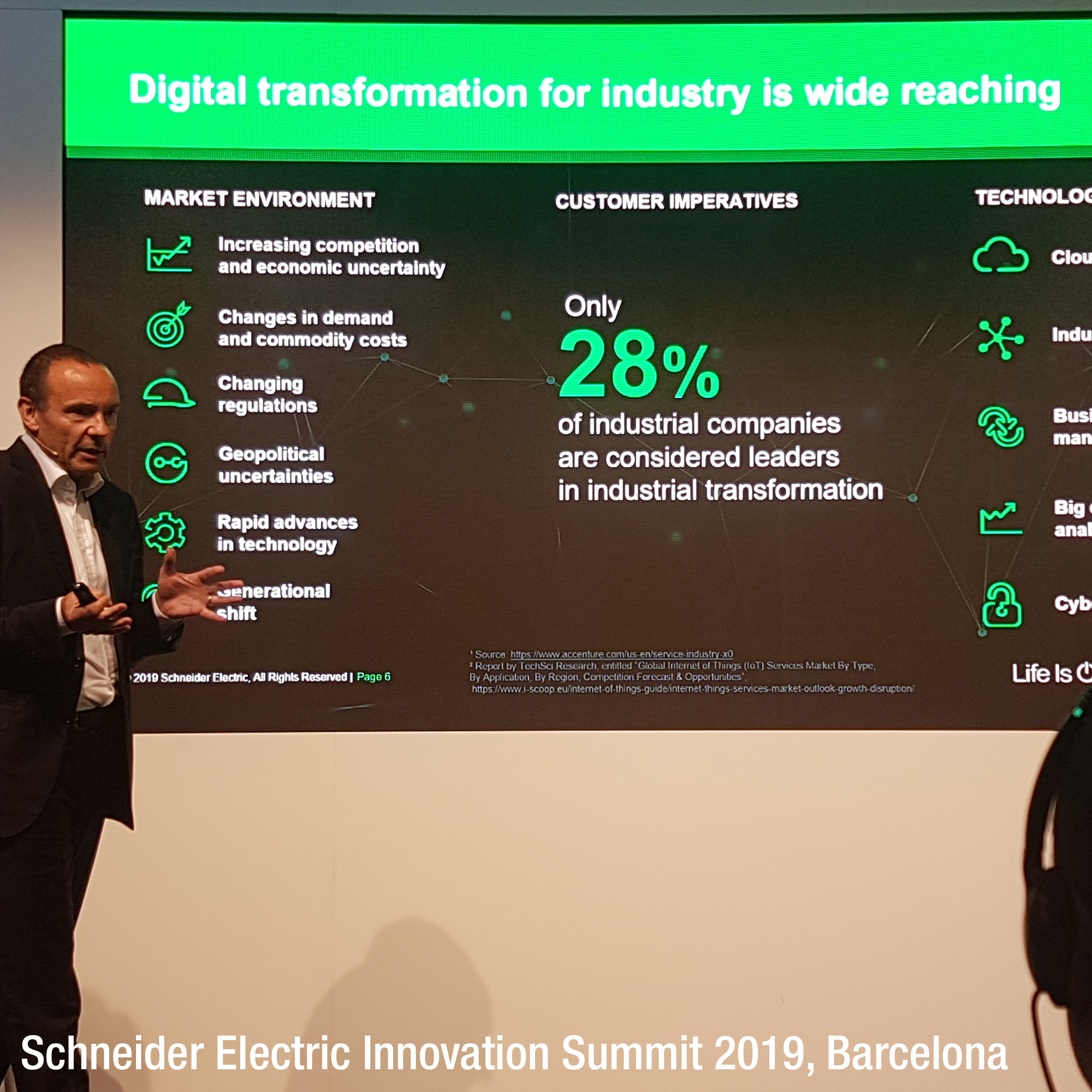 Schneider Electric Innovation Summit 2019